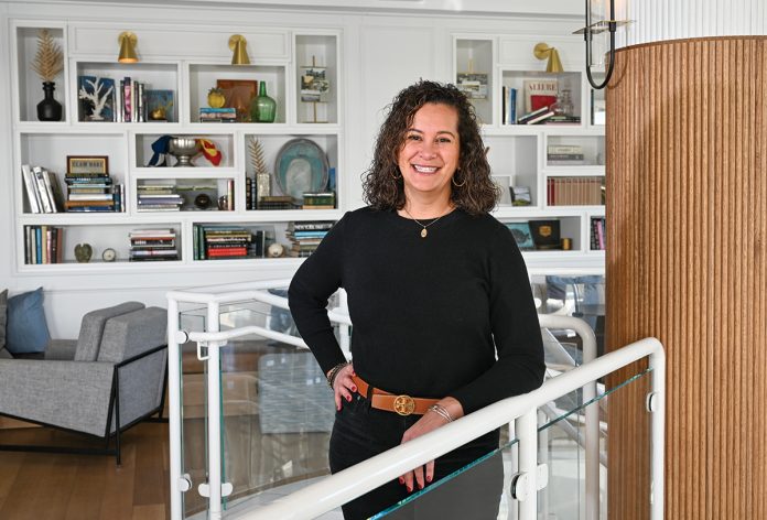 GUIDING LIGHT: Erica Davies got her boutique travel firm, The Well Traveled Soul LLC, off the ground in 2022 after years of working in corporate America. She calls the business “my baby.”  PBN PHOTO/ DAVE HANSEN