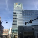 FM, THE GLOBAL COMMERCIAL property insurer based in Johnston, has purchased the office building at 10 Memorial Boulevard in Providence for $68.5 million. / PBN FILE PHOTO/CHRIS BERGENHEIM