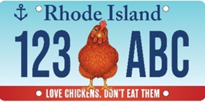 PETA urges Rhode Island lawmakers to honor state bird with new license plate