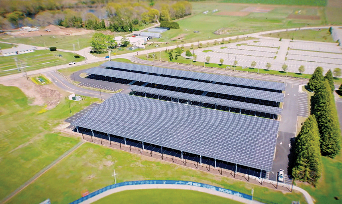 Solar carport projects fueling climate goals