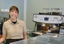 PIECE OF ITALY: Veronica Serini opened La Dolce Vita Café in North Providence to “bring a piece of Italy” to Rhode Island. PBN PHOTO/MICHAEL SALERNO