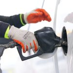 THE AVERAGE WEEKLY price of self-serve, regular unleaded gasoline in Rhode Island has risen 11 cents since Monday, according to data provided by AAA. / AP PHOTO/JULIO CORTEZ