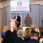 SEEKING APPLICANTS: The One SouthCoast Chamber of Commerce will hold its 2026 SouthCoast Job Fair at White’s of Westport on March 19. Pictured, the Chamber presents awards during one of its annual Apex and Brayton Awards ceremonies at White’s.  COURTESY ONE SOUTHCOAST CHAMBER OF COMMERCE
