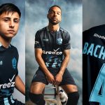 RHODE ISLAND FC has unveiled its new Capelli Sport Surge Kit that the team will wear at its Centreville Bank Stadium matches this season. / COURTESY RHODE ISLAND FC