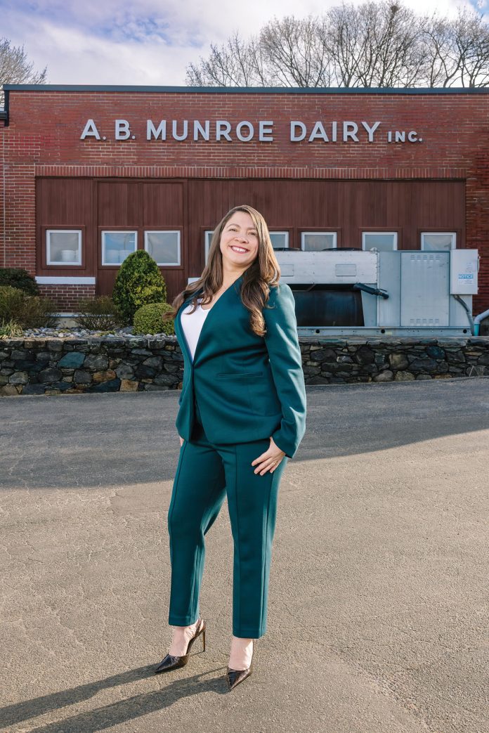 Kayla Viveiros / Courtesy A.B. Munroe Dairy Inc.
