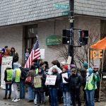 Protests across eastern U.S. criticize Citizens Bank over private prison financing