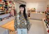 IN ­STITCHES: Lindsay Degen is the owner of Knit Club in Providence, which offers knitting and crocheting classes, as well as tools and yarn. PBN PHOTO/TRACY JENKINS