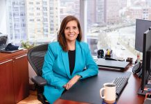 STRAIGHT SHOOTER: Dorothy Costa, senior vice president of people and culture at Brightstar Lottery, puts the “human” in human resources, building credibility by connecting with people at all levels of the organization. PBN PHOTO/TRACY JENKINS 