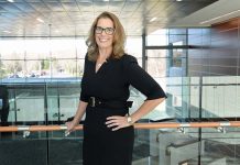 EXERCISING EFFICIENCY: Kimberly Hayes, head of global technology enablement services at FM, has prioritized bringing increased financial transparency and streamlined, cutting-edge processes to internal operations at the mutual insurer. PBN PHOTO/ELIZABETH GRAHAM