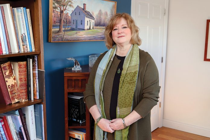 PLACE TO BE: Laura McNamara is the director of events and community engagement for the Blackstone Valley Tourism Council, which has been collaborating with local partners for more than 40 years to transform the area into a destination, particularly through signature events that capture the public’s attention and interest.
PBN PHOTO/TRACY JENKINS PLACE TO BE: Laura McNamara is the director of events and community engagement for the Blackstone Valley Tourism Council, which has been collaborating with local partners for more than 40 years to transform the area into a destination, particularly through signature events that capture the public’s attention and interest.
PBN PHOTO/TRACY JENKINS