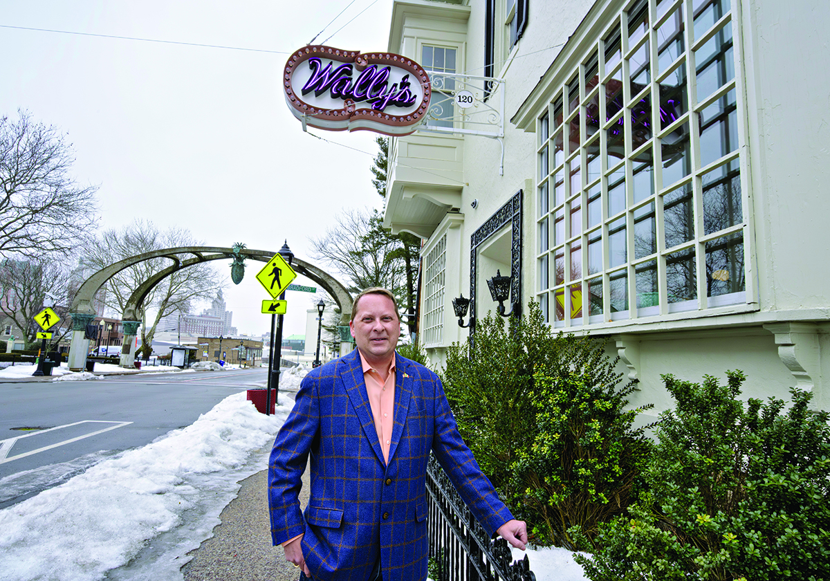 ACCEPTING CHANGE:
Rick Simone, president of Federal Hill Commerce Association, says the Heritage Group’s presence on the Hill in the form of Wally’s Wieners is a good thing.
PBN PHOTO/
MICHAEL SALERNO