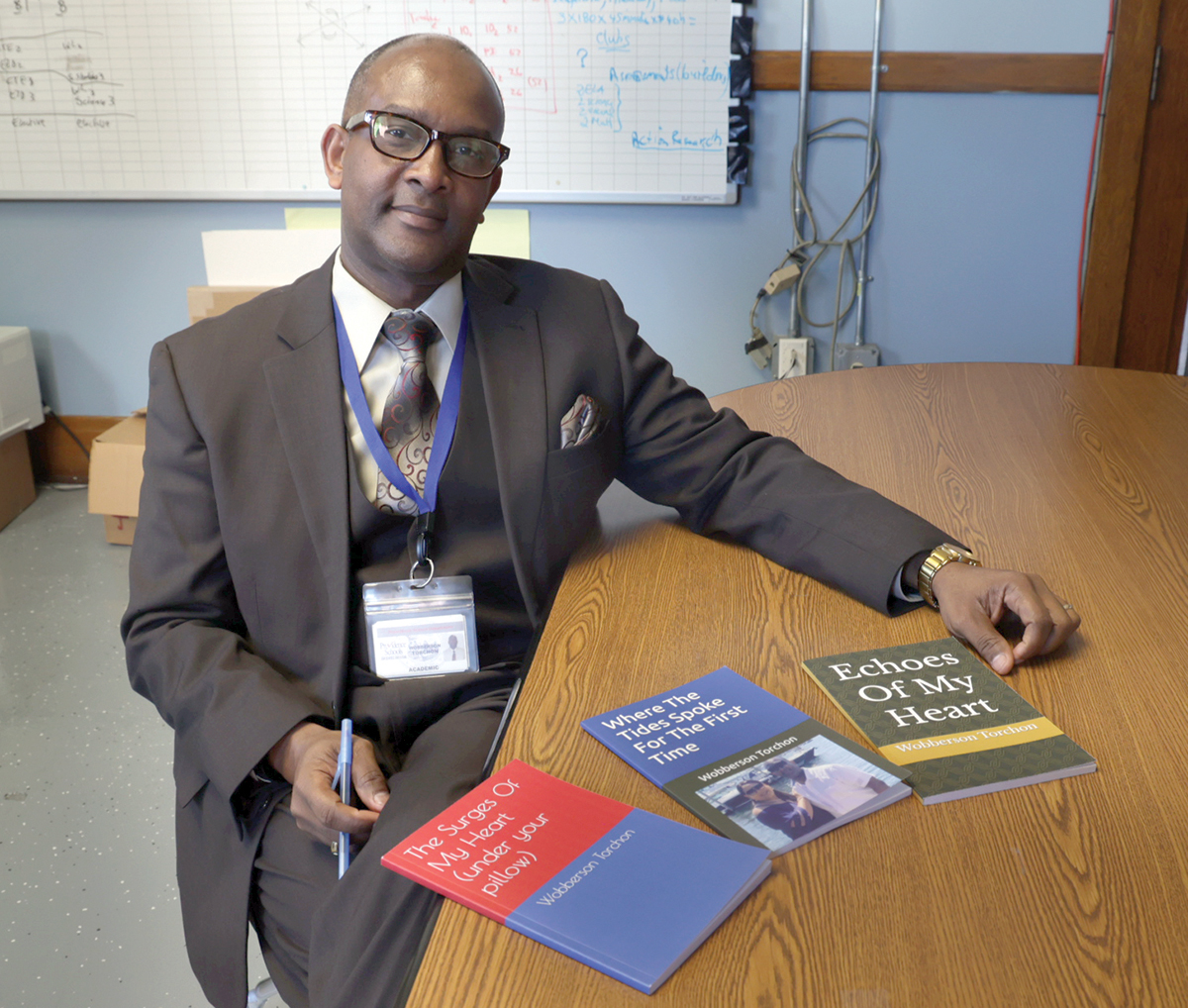 Mount Pleasant High School principal publishes 3 poetry books