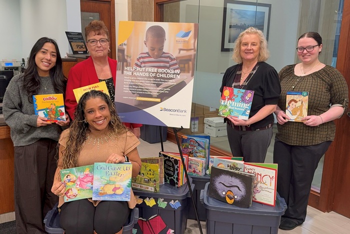 Beacon Bank collects 8,200 children’s books for R.I. literacy programs