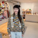 IN ­STITCHES: Lindsay Degen is the owner of Knit Club in Providence, which offers knitting and crocheting classes, as well as tools and yarn. PBN FILE PHOTO/TRACY JENKINS