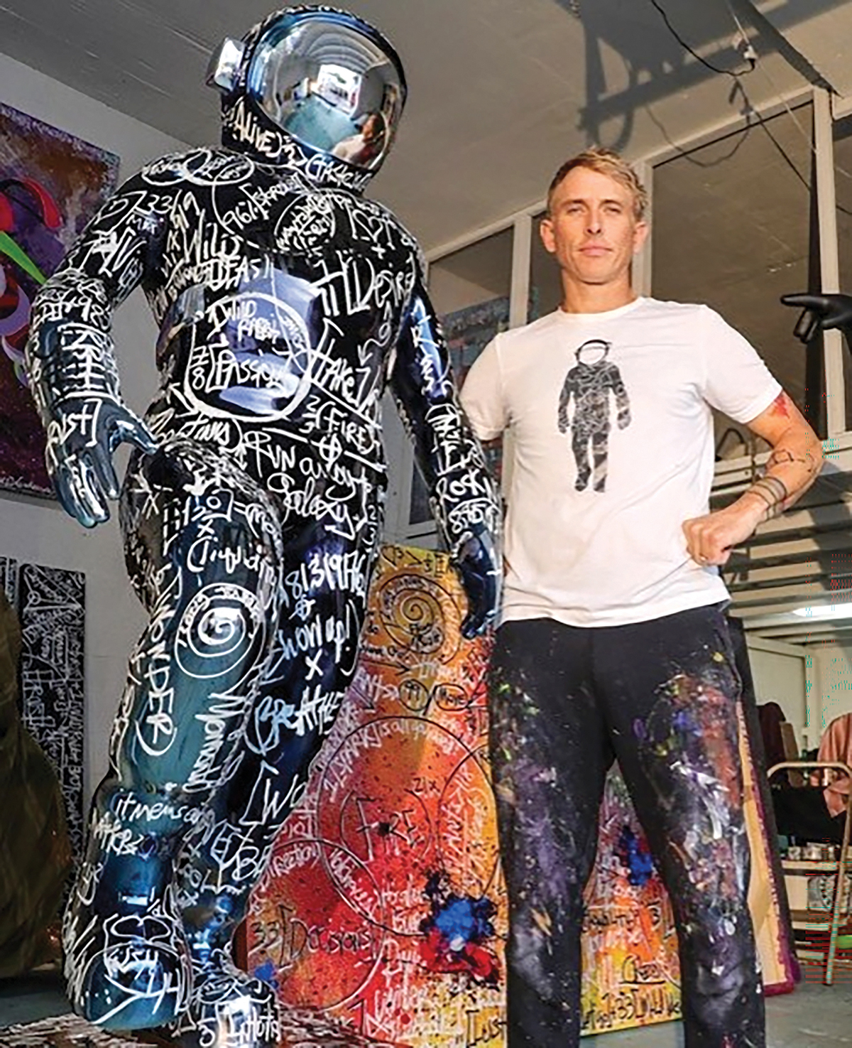 Artist Brendan Murphy unveils Love Matters sculpture in Providence