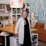 Store owner proves fluent in creativity EXPANDED HORIZONS: Line Daems, owner of Kreatelier LLC, a “fabric concept store” in Providence, opened the business in 2007 after living in several European countries and moving to Rhode Island in 2002.
PBN PHOTO/TRACY JENKINS