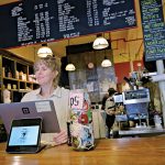 Legislation would create employee ownership center to ease business transitions SMOOTH TRANSITION: Chloe Chassaing, an employee owner of White Electric Coffee in Providence, which shifted to an employee ownership model in 2021, says the Rhode Island Center for Employee Ownership that is part of legislation being advanced by lawmakers could help smooth out the uncertainty when transitioning a business to an employee ownership model by connecting sellers and employees to financing pathways, valuation expertise and technical support early in the process.
PBN PHOTO/MICHAEL SALERNO