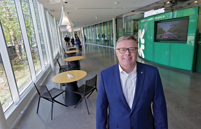 SMOOTH TRANSITION: Steve Bradley, talent acquisition leader at Citizens Bank, says the bank has partnered with several veteran support organizations to recruit former service members and support their transition into civilian careers. PBN PHOTO/MICHAEL SALERNO
