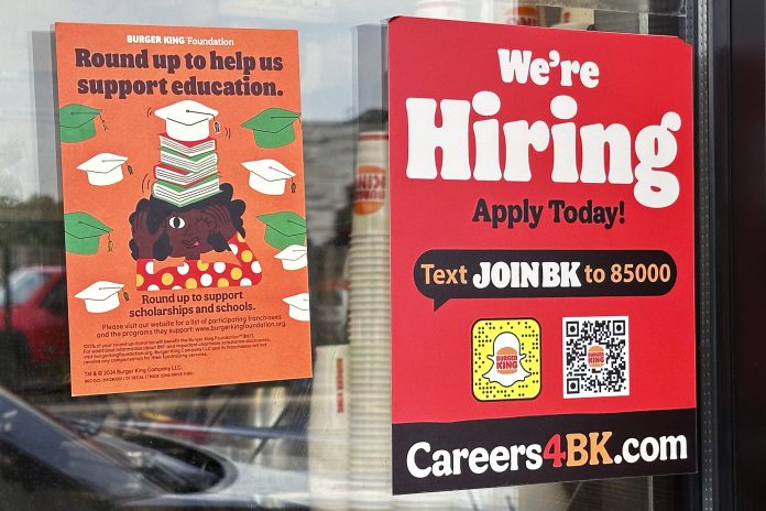 Unemployment Benefits THE MARCH unemployment rate of 4.7% in Rhode Island and Massachusetts was the second highest in New England and above the national rate of 4.3%, according to the U.S. Bureau of Labor Statistics. / AP FILE PHOTO/NAM Y. HUH