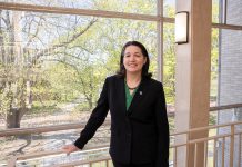 Reshaping URI from the inside out A stabilizing presence: Abby Benson, vice president for administration and finance at URI, has overseen more than $1 billion in capital planning to improve sustainability and student experience.
PBN PHOTO/TRACY JENKINS