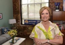 HOLDING THE LINE: In the face of federal funding cuts, Cortney Nicolato, CEO and president of United Way of Rhode Island, fostered a spirited collaboration among state nonprofits. PBN PHOTO/­ELIZABETH GRAHAM