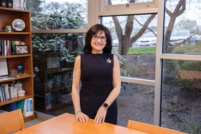 SEEING A NEED: Diana Franchitto, CEO and president of HopeHealth, has worked to improve accessibility to hospice and palliative care for Rhode Island residents.  PBN PHOTO/­TRACY JENKINS
