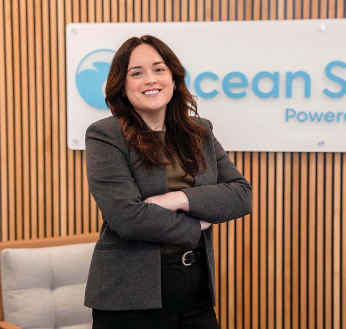 Ocean state life sciences: Lilia Holt, interim president of the R.I. Life Science Hub, spearheads the organization’s transition to a stand-alone entity from within the R.I. Commerce Corp.  PBN PHOTO/­TRACY JENKINS