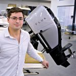 Let customers build the product Ben Sorkin co-founded Bristol-based Flux Marine Ltd. in 2018. The company designs and manufactures high-performance, electric outboard motors and powertrain systems for boats. / PBN PHOTO/MICHAEL SALERNO