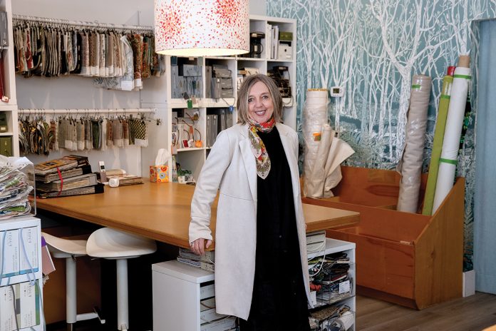 EXPANDED HORIZONS: Line Daems, owner of Kreatelier LLC, a “fabric concept store” in Providence, opened the business in 2007 after living in several European countries and moving to Rhode Island in 2002.
PBN FILE PHOTO/TRACY JENKINS EXPANDED HORIZONS: Line Daems, owner of Kreatelier LLC, a “fabric concept store” in Providence, opened the business in 2007 after living in several European countries and moving to Rhode Island in 2002.
PBN FILE PHOTO/TRACY JENKINS