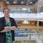 PROGRAM ­SUCCESS: Amy Grzybowski, vice president of workforce development and ­community relations at New ­England Institute of Technology, says the success of its surgical technologist pilot program allowed it to become a registered ­apprenticeship.  PBN PHOTO/­ELIZABETH GRAHAM