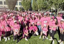 Starkweather & Shepley Insurance Brokerage Inc. Best foot forward: Starkweather & Shepley employees participate in a 5K fundraiser.
COURTESY STARKWEATHER & SHEPLEY INSURANCE BROKERAGE INC.
