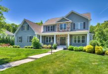 THE FOUR-bedroom, four-bath colonial at 93 Cedar Forest Road in Smithfield recently sold for $1.07 million, the highest residential sale in the town so far this year. / COURTESY RESIDENTIAL PROPERTIES LTD