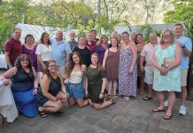 Automated Business Solutions OUT OF OFFICE: Staff members at Automated Business Solutions get together for a party outside of work.
COURTESY AUTOMATED BUSINESS SOLUTIONS INC.