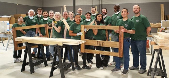 BCSB employee volunteers
