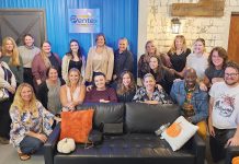 Carey Richmond & Viking Insurance SOLVING PROBLEMS: Carey Richmond & Viking Insurance employees work together during an outing at an escape room.
COURTESY CAREY RICHMOND & VIKING INSURANCE