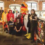 Dressed to impress: Collette Travel Service staff members at the annual Halloween celebration.  COURTESY COLLETTE TRAVEL SERVICE INC.
