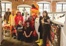 Collette Travel Service Dressed to impress: Collette Travel Service staff members at the annual Halloween celebration.
COURTESY COLLETTE TRAVEL SERVICE INC.