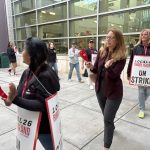 T.F. Green food and beverage workers go on strike