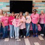 PUTTING UP A FIGHT: Members of the Narragansett Bay Insurance Co. hold a luncheon to benefit the fight against breast cancer. COURTESY NARRAGANSETT BAY INSURANCE CO.