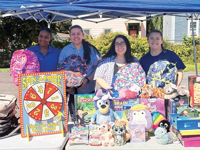 Giving back: Marasco & Nesselbush employees participate in a charity event for children.
COURTESY OF MARASCO & NESSELBUSH LLP Giving back: Marasco & Nesselbush employees participate in a charity event for children.
COURTESY OF MARASCO & NESSELBUSH LLP