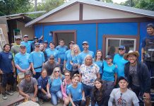 Pariseault Builders Inc. HOMEMAKERS: Pariseault employees participate in a project alongside nonprofit Building Hope.
COURTESY PARISEAULT BUILDERS INC.