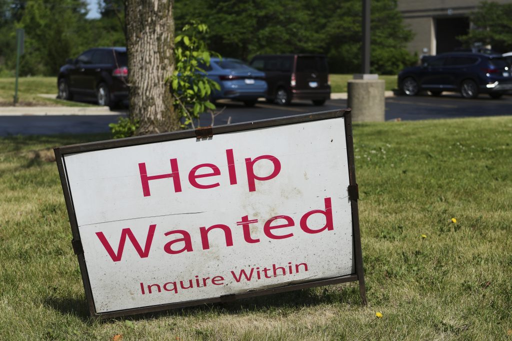Job openings stayed at a surprisingly strong 7.6M in May