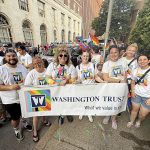 The Washington Trust Company
Block party: Washington Trust employees gather during the company’s annual Employee Fest in March 2026.
COURTESY THE WASHINGTON TRUST CO.