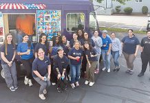 SUNDAE MORNING: Strides Behavioral Services LLC employees gather for some ice cream.  COURTESY STRIDES BEHAVIORAL SERVICES LLC