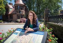 Tourism and hospitality now a major focus at Salve Regina University TOURISM TRACK: Melissa Varao, an associate professor at the Salve Regina University School of Business, crafted a degree track for a tourism, hospitality and event management bachelor’s program, which is now enrolling students for fall classes.
PBN PHOTO/
DAVID HANSEN