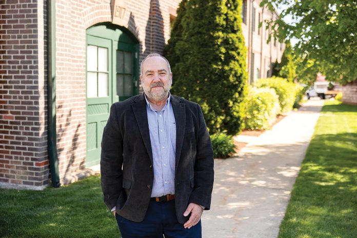 SEARCH AND RESCUE: Chris Sheehy says he’s started Omni Search Labs LLC to assist small businesses in ranking higher with search engines employing artificial intelligence.  PBN PHOTO/TRACY JENKINS