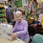 SUPPLIES AND SCHOOLING: Maureen van Herpe is the owner and operator of Wood Items & More in Smithfield, where she sells various craft items and teaches sewing, decorative painting, crocheting and quilting classes.  PBN PHOTO/MICHAEL SALERNO