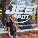 NEXT STEP: Jee Holden turned his hobby of selling streetwear items on Instagram into a business with the grand opening of The Jee Spot in Newport in June.  PBN PHOTO/CHRISTOPHER ALLEN