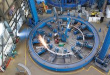 School of hard hats: College-bound? EB’s hiring surge convincing more grads there’s another career path MAKING SPARKS FLY: Mechanics work in one of Electric Boat’s metal fabrication “fixtures” used to build frames that reinforce a submarine’s pressure hull.
COURTESY GENERAL
DYNAMICS ELECTRIC BOAT