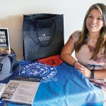 NEXT STEP: Amanda Mottola is the founder and CEO of Otraswag LLC, a marketing, merchandizing and promotional agency in Warwick that she launched in 2019 following a corporate layoff and relocating from Connecticut to Rhode Island.  PBN PHOTO/MICHAEL SALERNO